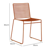 Oslo Home Club Wire Dining Chairs