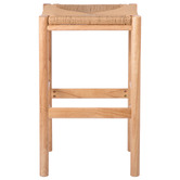 Oslo Home 66cm Zia Rubberwood Bar Stool