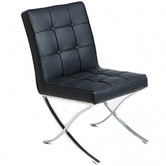 Furniture Market Breck Modern Leather Dining Chair