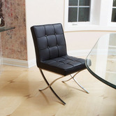 Furniture Market Breck Modern Leather Dining Chair