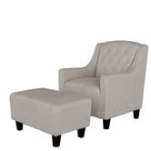 Furniture Market Nottingham Armchair &amp; Footstool Set