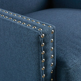 Furniture Market Woods Studded Wingback Club Armchair