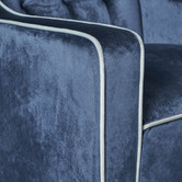 Furniture Market Lara Tufted New Velvet Armchair