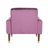 Furniture Market Bartos Button-Tufted Velvet Armchair