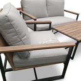 Vibrant Living 4 Seater Astra Outdoor Lounge Set