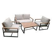 Vibrant Living 4 Seater Astra Outdoor Lounge Set