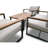 Vibrant Living 4 Seater Astra Outdoor Lounge Set