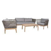Vibrant Living 5 Seater Zuma Outdoor Lounge Set