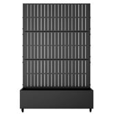 Vibrant Living Jael Steel Trellis Planter