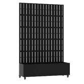 Vibrant Living Jael Steel Trellis Planter