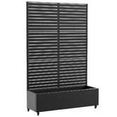 Vibrant Living Sonnet Steel Trellis Planter