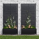 Vibrant Living Tylan Steel Trellis Planter