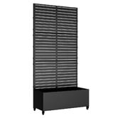 Vibrant Living Tylan Steel Trellis Planter