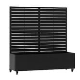 Vibrant Living Tylan Steel Trellis Planter