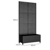 Vibrant Living Tylan Steel Trellis Planter
