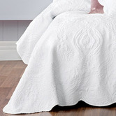 Bianca White Cordelia Bedspread Set