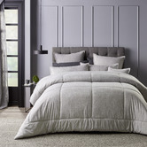 Bianca 6 Piece Grey Maynard Comforter Set