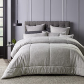 Bianca 6 Piece Grey Maynard Comforter Set