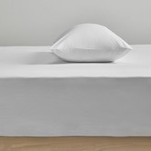 Bianca Heston 300TC Cotton Percale Fitted Sheet &amp; Pillowcases