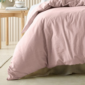 Bianca Blush Acacia Cotton Quilt Cover Set