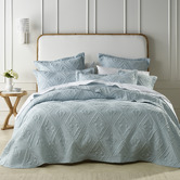 Bianca Sky Blue Aspen Bedspread Set