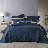 Bianca Navy Kazimir Coverlet Set