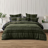 Bianca Avery Chenille Quilt Cover Set
