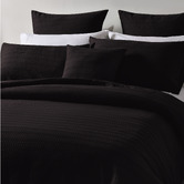 Bianca Chocolate Kahlani Cotton-Blend Quilt Cover Set