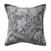 Bianca Grey Maidstone Cotton Jacquard European Pillowcase