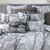 Bianca Grey Myrtleford Cotton Sateen Quilt Cover Set