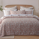 Bianca Blush Myra Cotton-Blend Bedspread Set