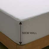 Bianca CoolEase Cotton Percale &amp; Bamboo Mattress Protector