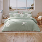 Bianca Palm Cove Cotton Quilt Cover Set