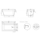 Agnella Bathroom Gaetano Bath Tub