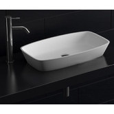 Agnella Bathroom Moda Above Counter Stone Basin 600mm x 350mm x 110mm