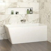 Agnella Bathroom Versa 1500mm Freestanding Shower Bath