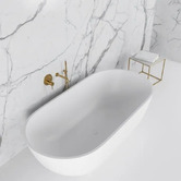 Agnella Bathroom Alberta Stone Free Standing Bath
