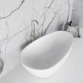 Agnella Bathroom Luciana Stone Free Standing Bath