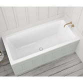 Agnella Bathroom Catania Acrylic Gloss Bath Tub