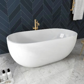 Agnella Bathroom Amalfi Free Standing Acrylic Bath