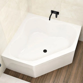 Agnella Bathroom Clove Free Standing Corner Bath