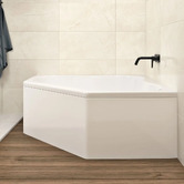 Agnella Bathroom Clove Free Standing Corner Bath