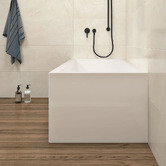 Agnella Bathroom Rubic 1670mm Free Standing Shower Bath