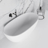 Agnella Bathroom Balla 1690mm Stone Free Standing Bath