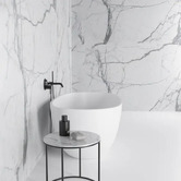 Agnella Bathroom Balla 1690mm Stone Free Standing Bath