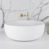 Agnella Bathroom Circo 1500mm Round Free Standing Stone Bath