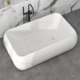 Agnella Bathroom Double Deluxe 1790mm Free Standing Bath