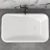 Agnella Bathroom Double Deluxe 1790mm Free Standing Bath
