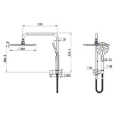 Agnella Bathroom Nella Steel Bath &amp; Shower Package