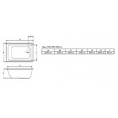 Agnella Bathroom Nella Steel Bath &amp; Shower Package